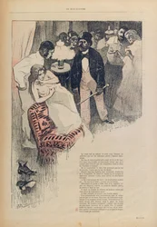 Illustration från "Gil Blas", 1895